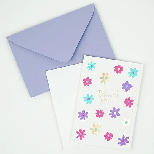 Chic Thank You Press Card