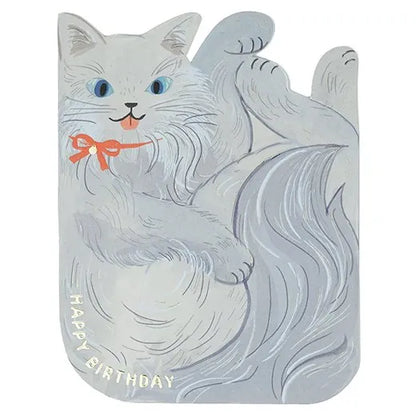 Birthday Cuddly Cat Card