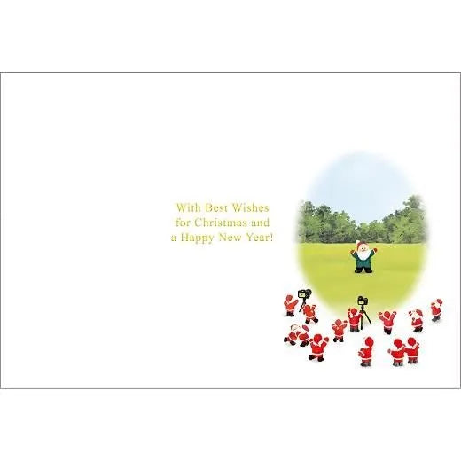 Japanese Style Mini Santa Thru Card Golf SJ-73