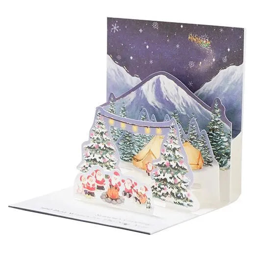 Mini Santa Pop-Up Card P-257 – JAPANWAVE