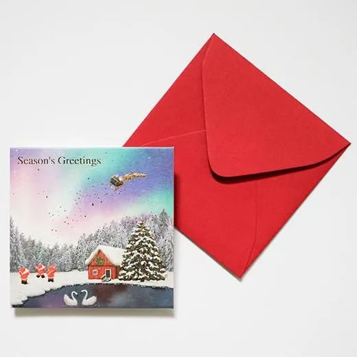 Mini Santa Pop-Up Card P-258
