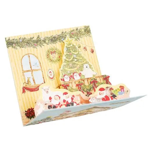 Mini Santa Pop-Up Card P-259