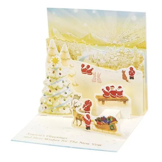 Mini Santa Pop-Up Card P-260