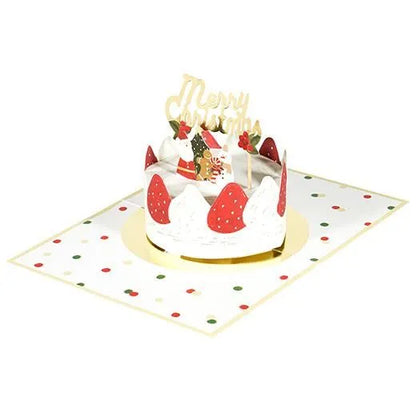 Christmas Cake Pop-Up Card YD-27