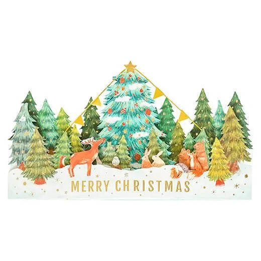 Christmas Tree Pop-Up Card Forest EC-29
