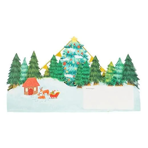 Christmas Tree Pop-Up Card Forest EC-29