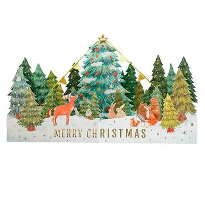 Christmas Tree Pop-Up Card Forest EC-29