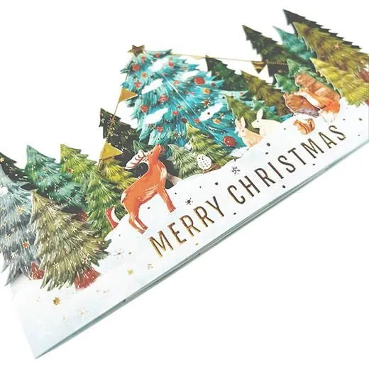 Christmas Tree Pop-Up Card Forest EC-29