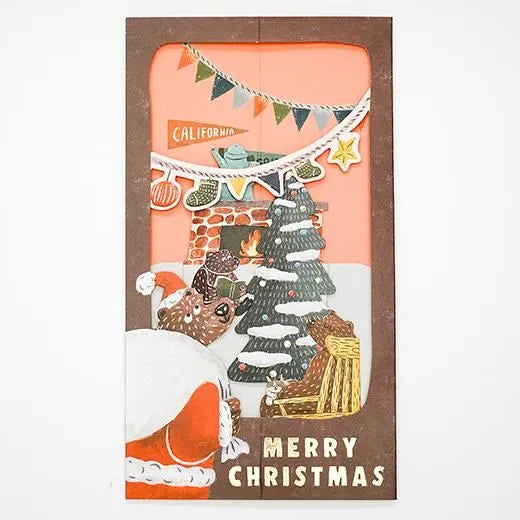 Okataoka Christmas Box Card Home OK-23