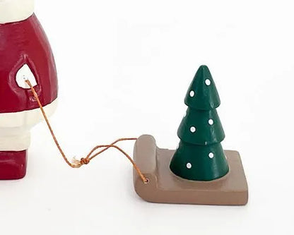 T-lab polepole animal Holiday Christmas Rabbit Santa/Tree