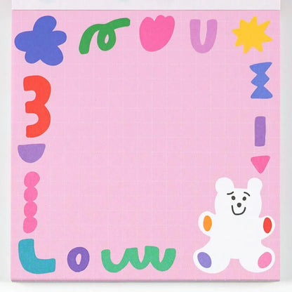 Chic Square Memo