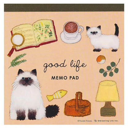 Yusuke Yonezu Square Memo Cat YZN-457