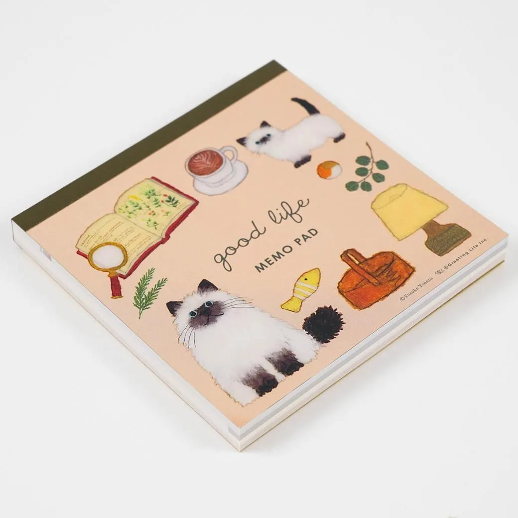 Yusuke Yonezu Square Memo Cat YZN-457