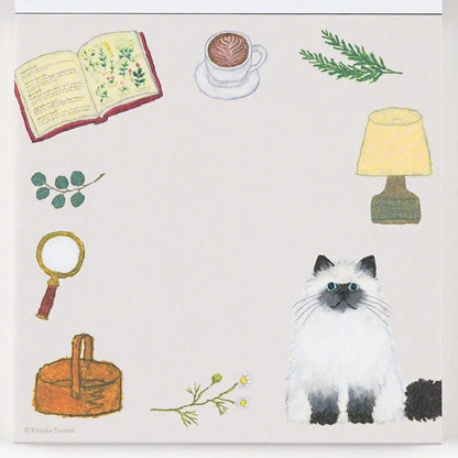 Yusuke Yonezu Square Memo Cat YZN-457
