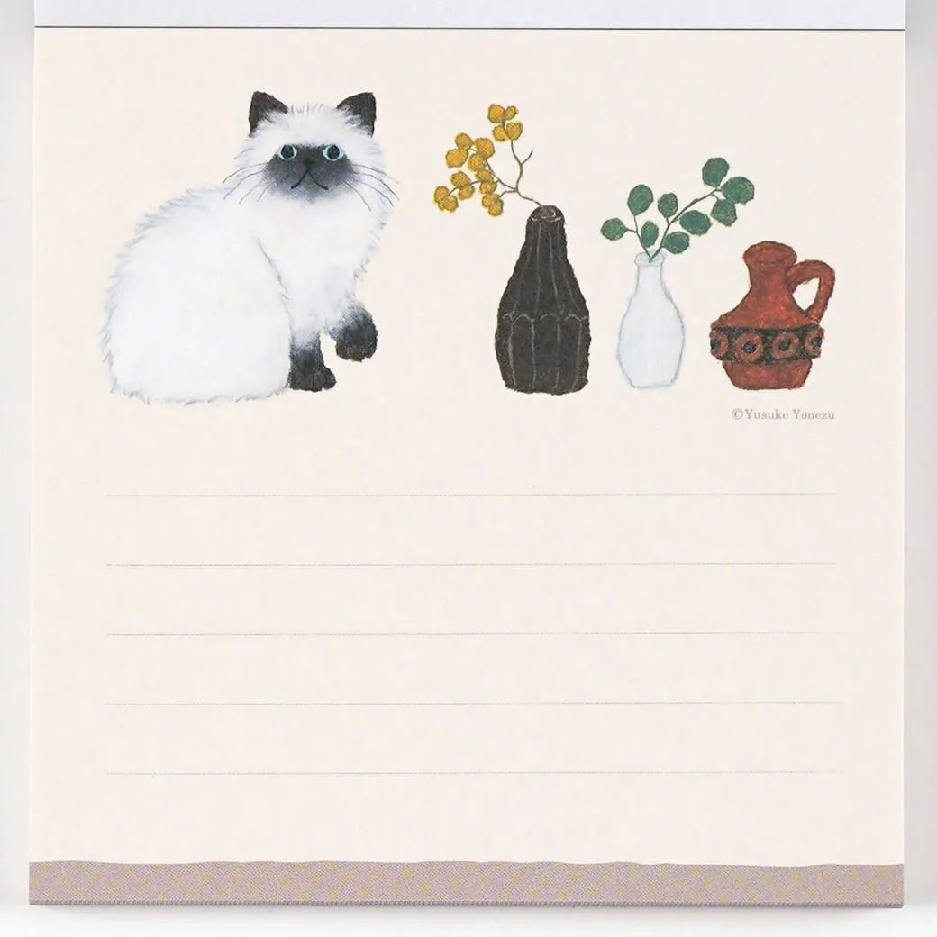 Yusuke Yonezu Square Memo Cat YZN-457