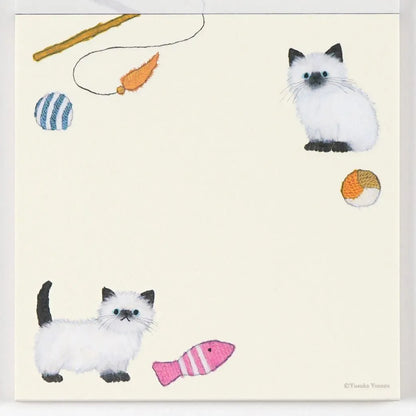 Yusuke Yonezu Square Memo Cat YZN-457