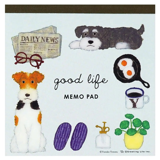 Yusuke Yonezu Square Memo Dog