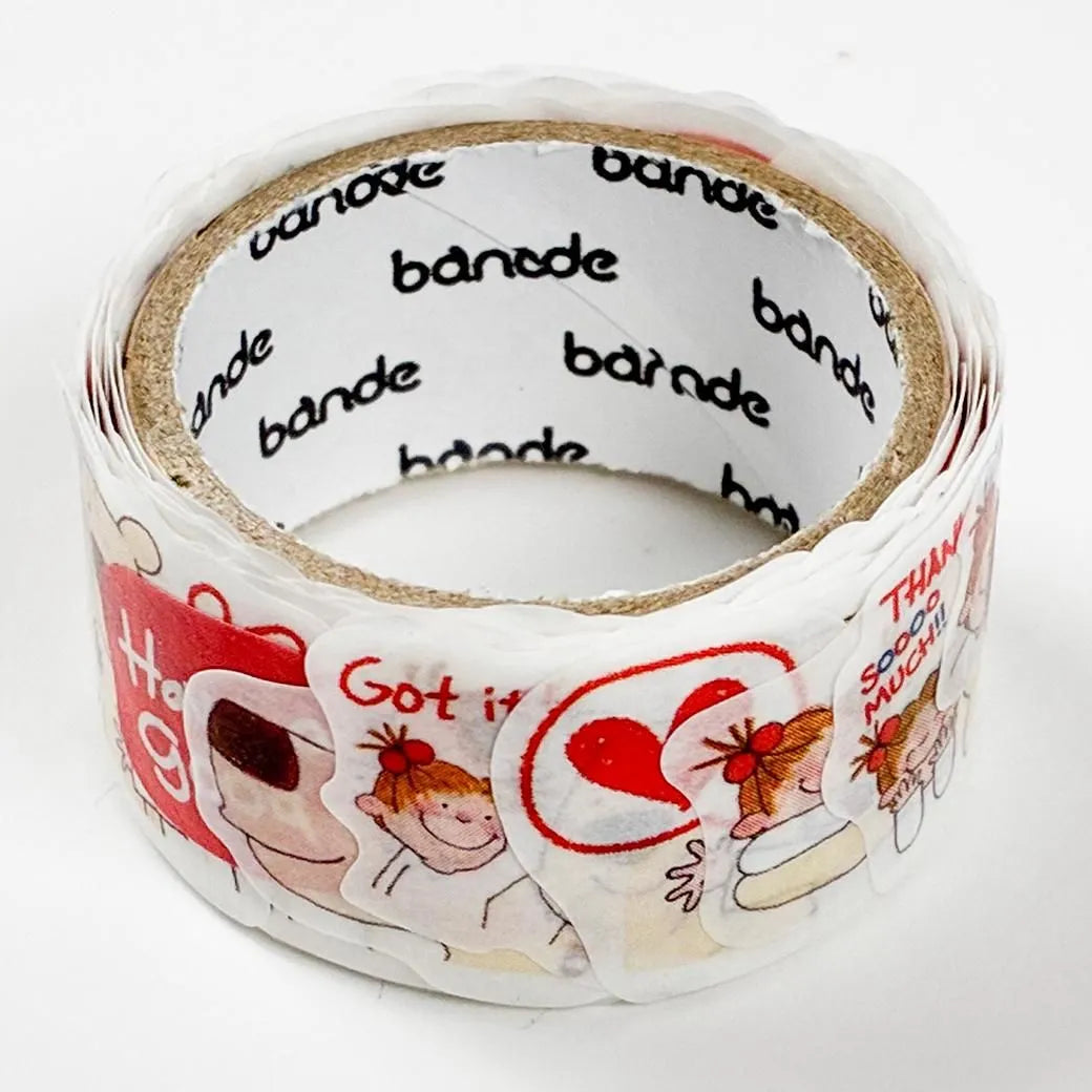 Coco-chan Bande Die-Cut Masking Tape 20mm Wide Coco-chan & Paul