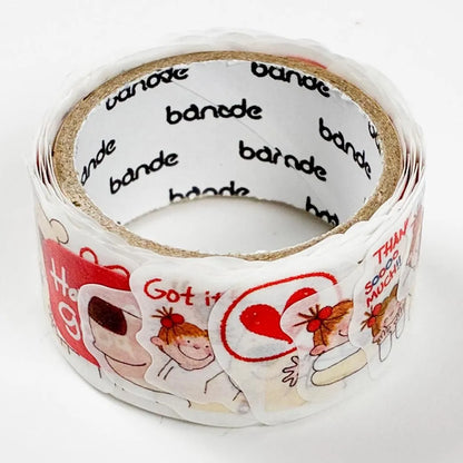 Coco-chan Bande Die-Cut Masking Tape 20mm Wide Coco-chan & Paul