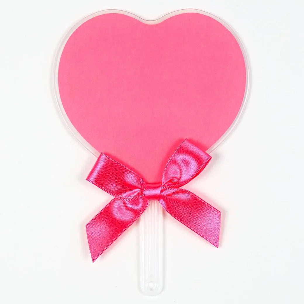 Oshi Fan Birthday Card Pink