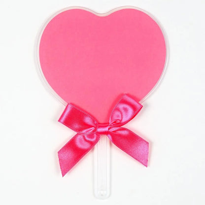 Oshi Fan Birthday Card Pink