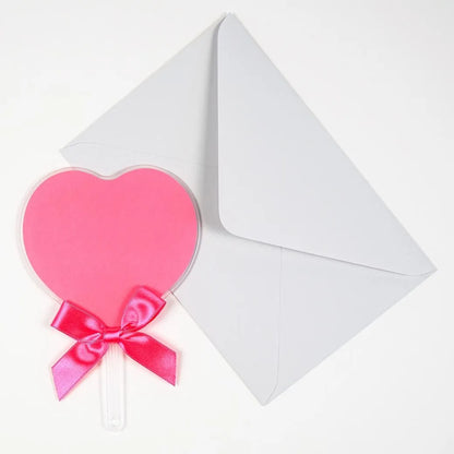 Oshi Fan Birthday Card Pink