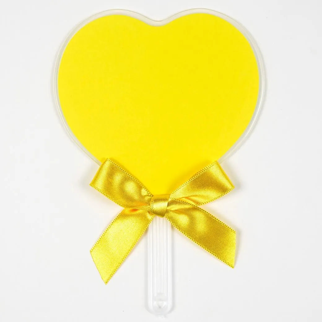 Oshi Fan Birthday Card Yellow