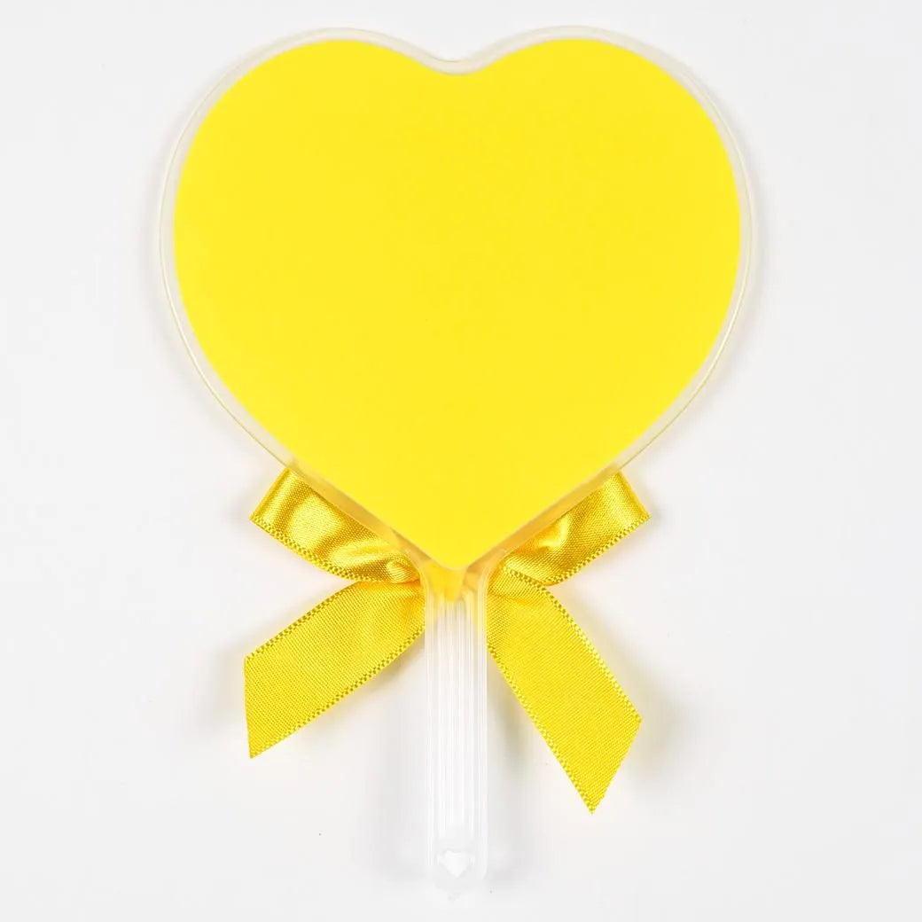 Oshi Fan Birthday Card Yellow
