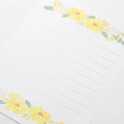 Flower Letter Set Yellow