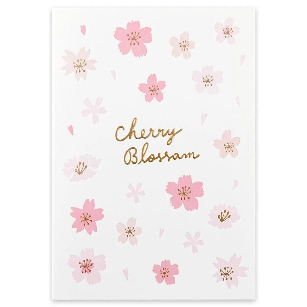 Sakura letterpress card
