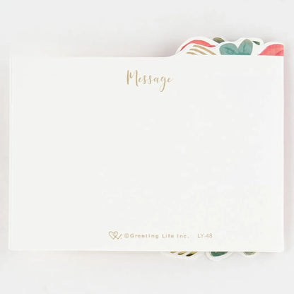 Birthday Flower Pop-Up Mini Card