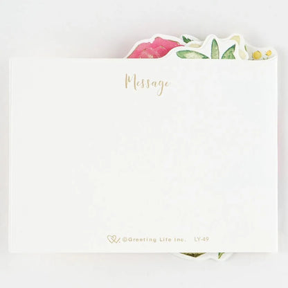 Birthday Flower Pop-Up Mini Card