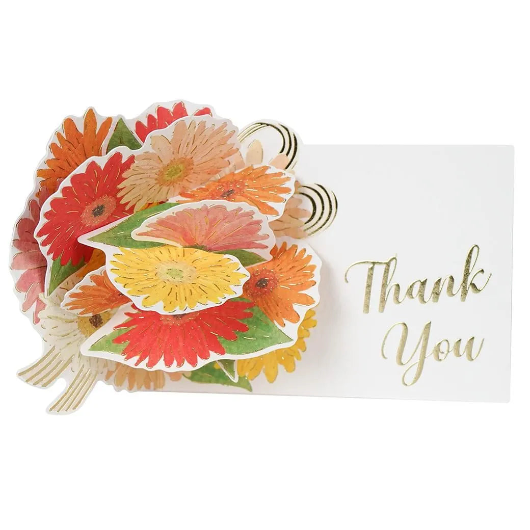 Thank You Flower Pop-Up Mini Card