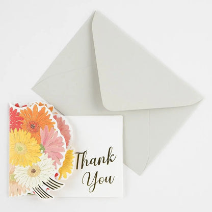 Thank You Flower Pop-Up Mini Card