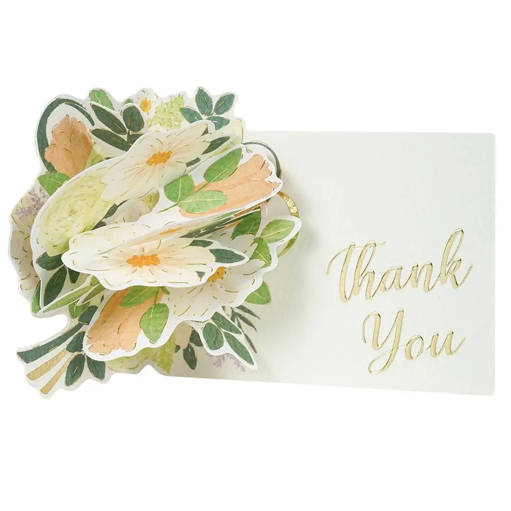 Thank You Flower Pop-Up Mini Card