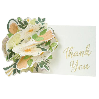 Thank You Flower Pop-Up Mini Card