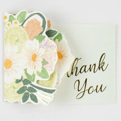Thank You Flower Pop-Up Mini Card