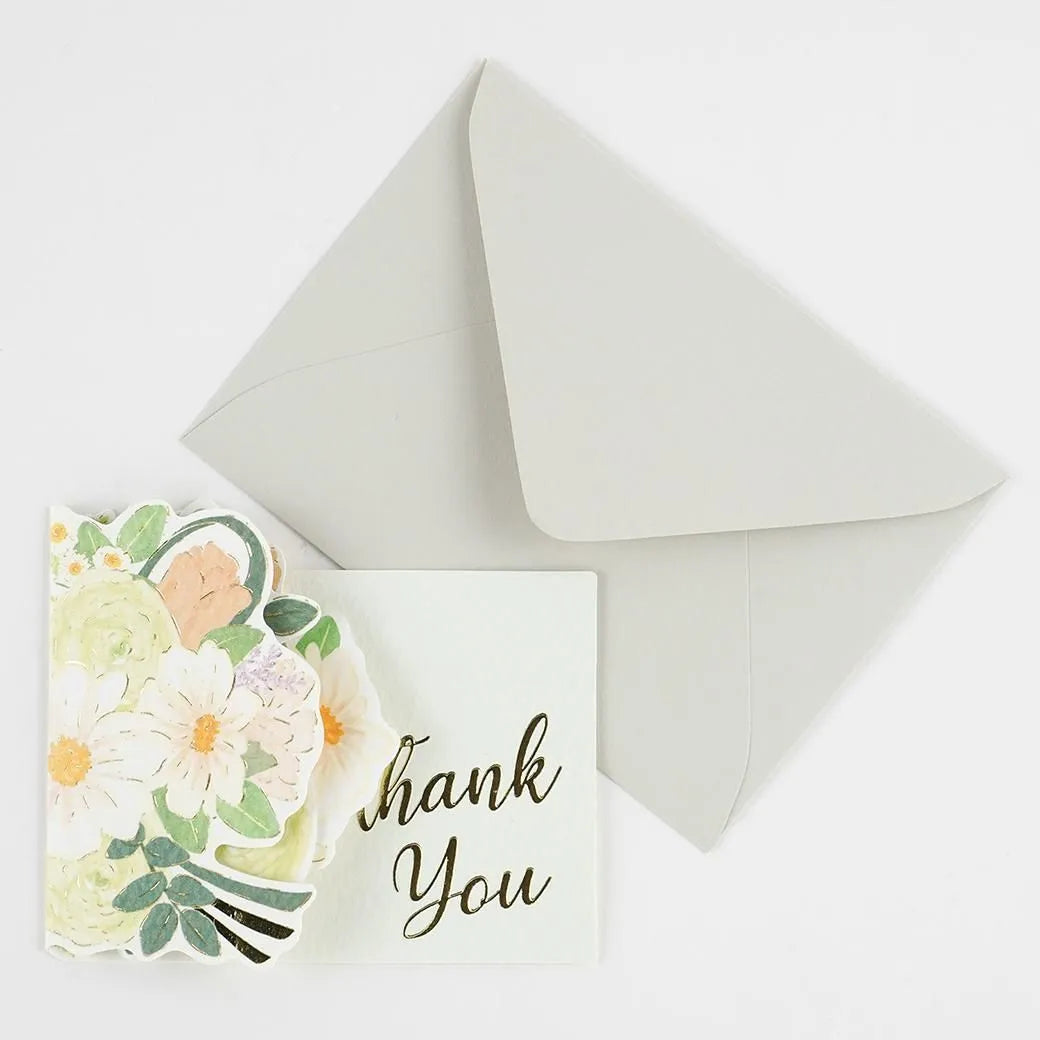 Thank You Flower Pop-Up Mini Card