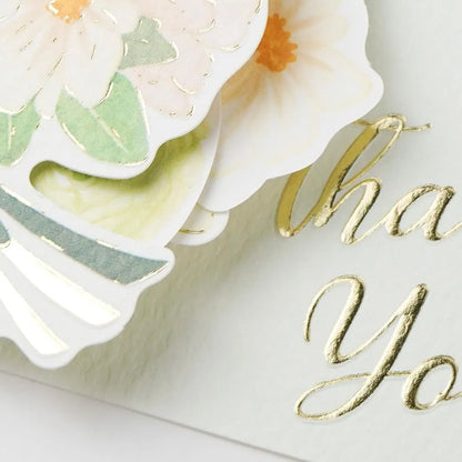Thank You Flower Pop-Up Mini Card