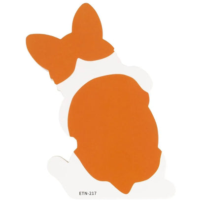 Greeting Life Animal Die Cut Memo Corgi ETN-217