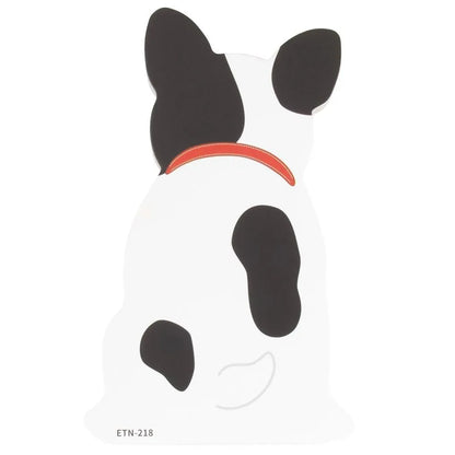Greeting Life Animal Die Cut Memo French Bulldog ETN-218