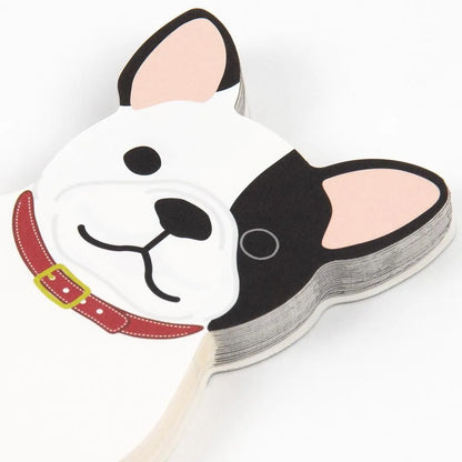 Greeting Life Animal Die Cut Memo French Bulldog ETN-218