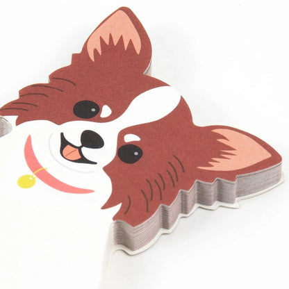 Greeting Life Animal Die Cut Memo Chihuahua ETN-219