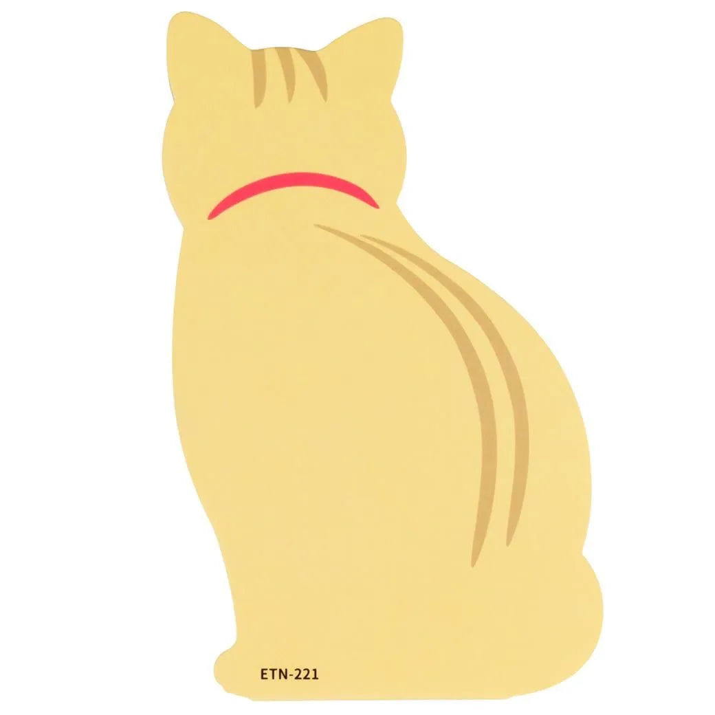 Greeting Life Animal Die Cut Memo Cat ETN-221