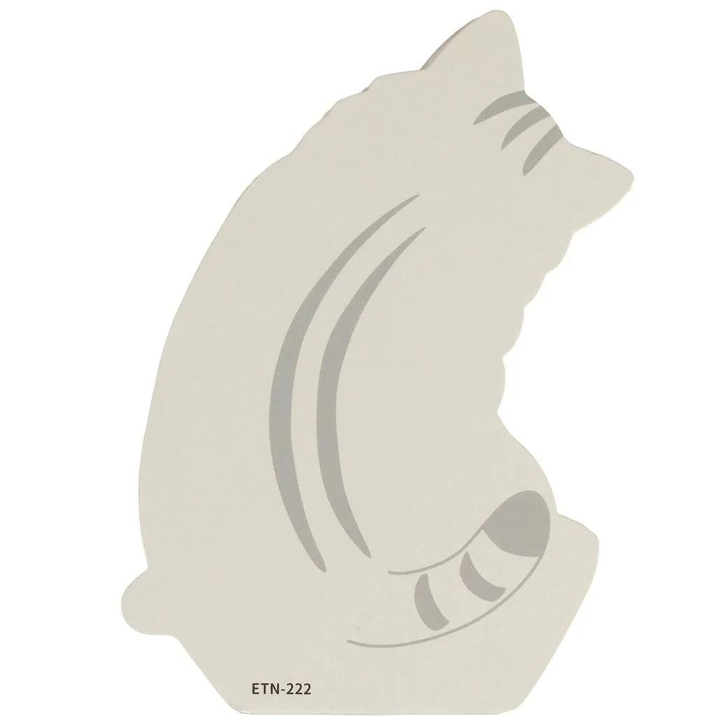 Greeting Life Animal Die Cut Memo Relaxing Cat ETN-222