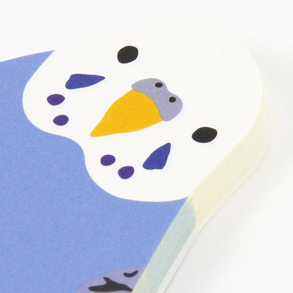 Greeting Life Animal Die Cut Memo Parakeet ETN-223