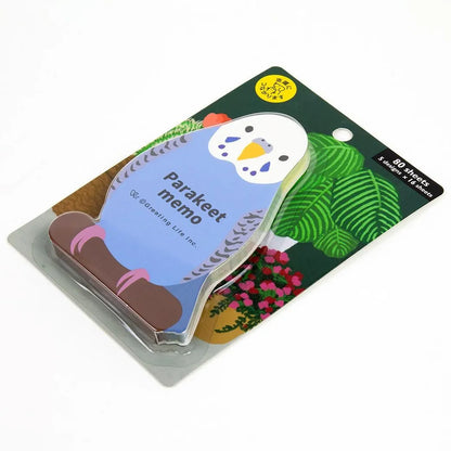 Greeting Life Animal Die Cut Memo Parakeet ETN-223
