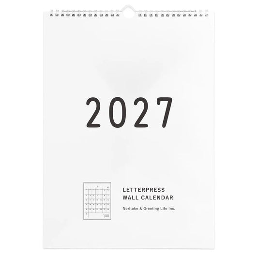 2027 Wall Calendar - Noritake
