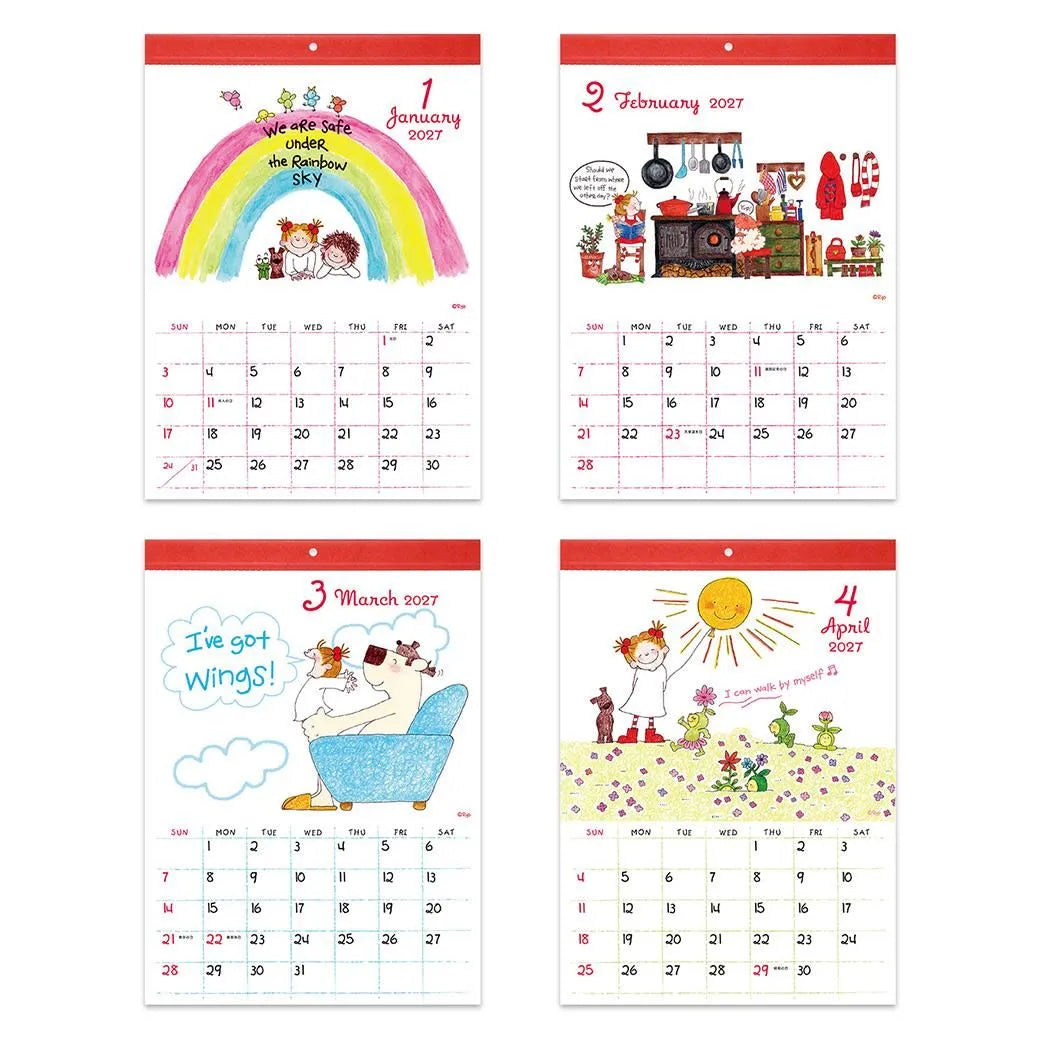 2027 Wall Calendar - Coco-chan