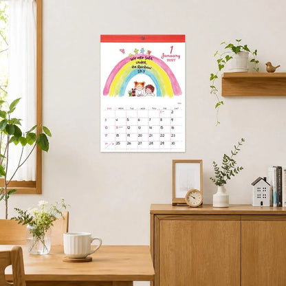2027 Wall Calendar - Coco-chan